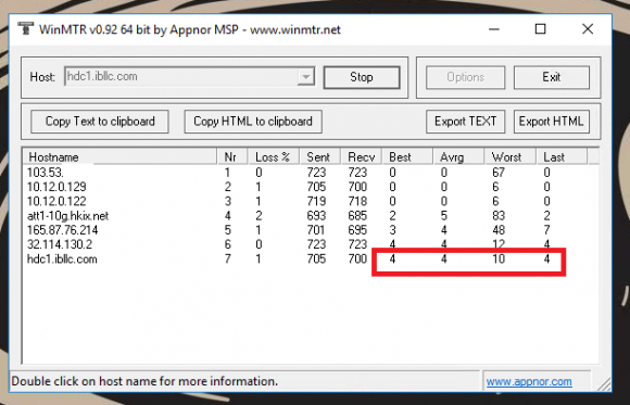 ping IB server Equinix HK3.png
